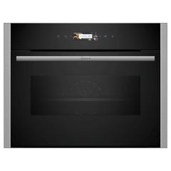 Neff C24MR21N0B N70 Built In Compact Oven with Microwave - Stainless Steel
