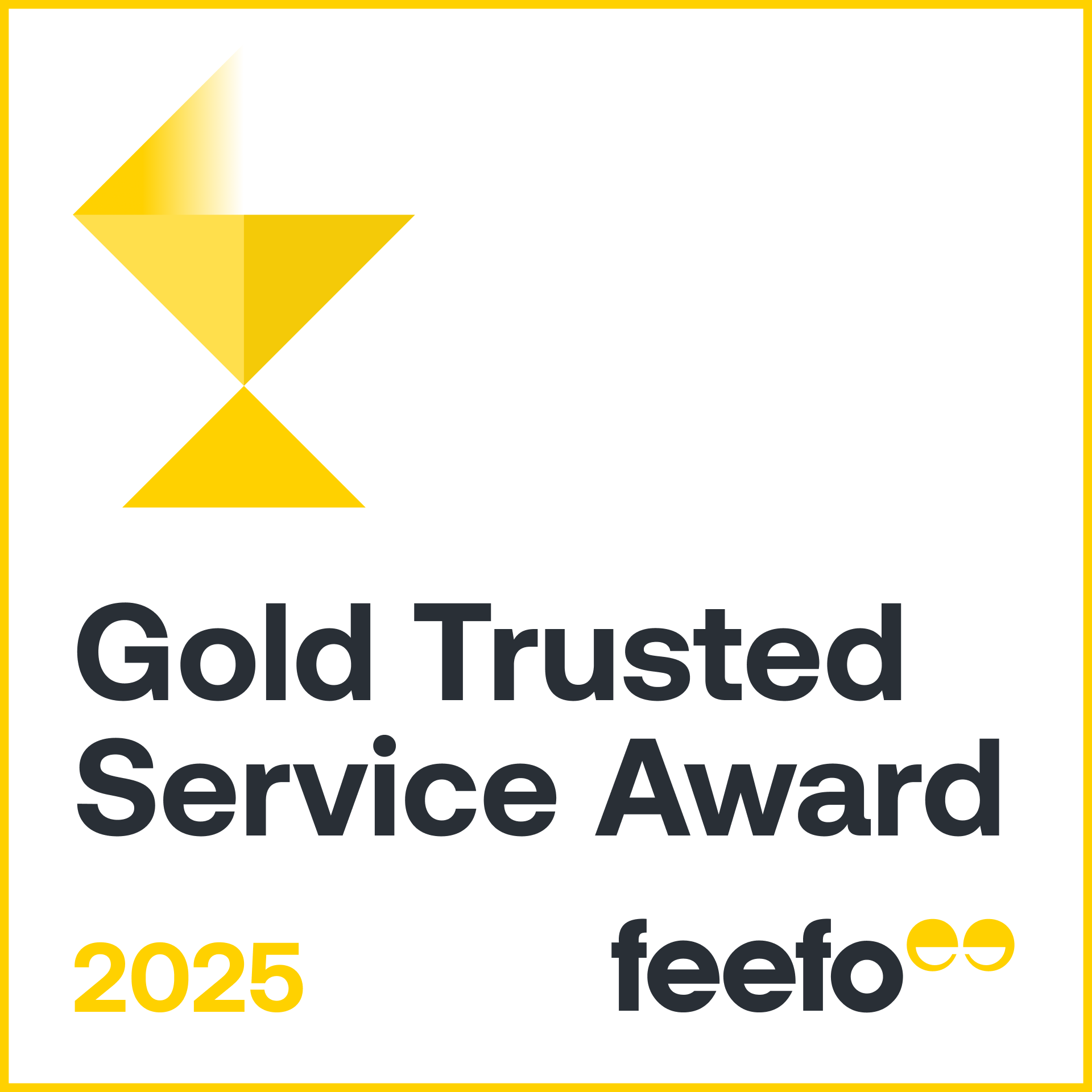 Colin M Smith is a Feefo Gold Trusted Service Award Winner in 2025