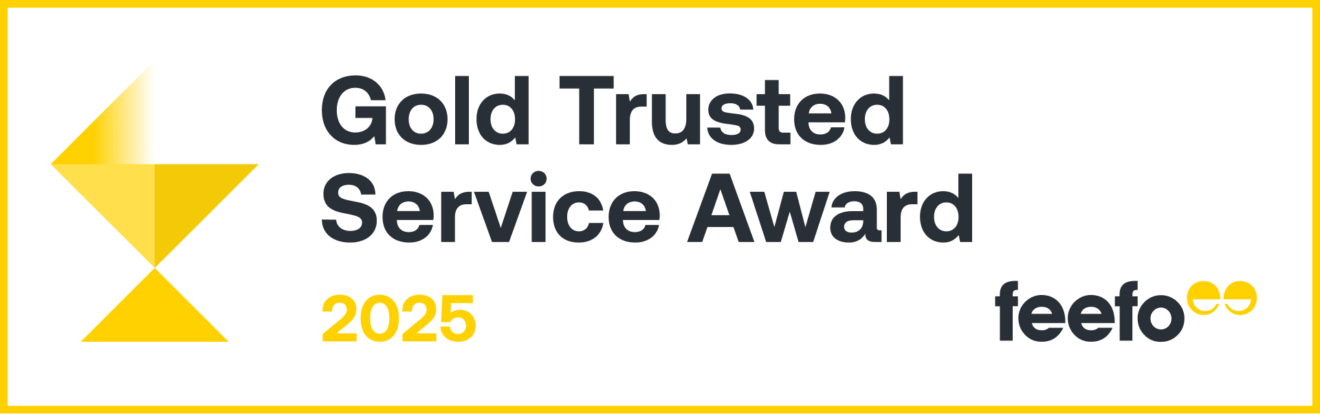 Colin M Smith is a Feefo Gold Trusted Service Award Winner in 2025