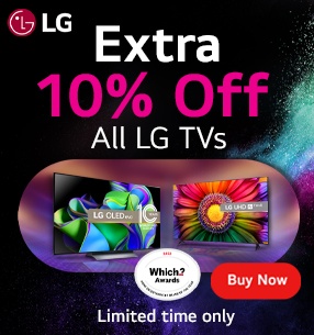 Save an extra 10% on LG TVs!