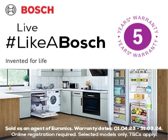 Shop Bosch Appliances with a Free 5 Year Warranty